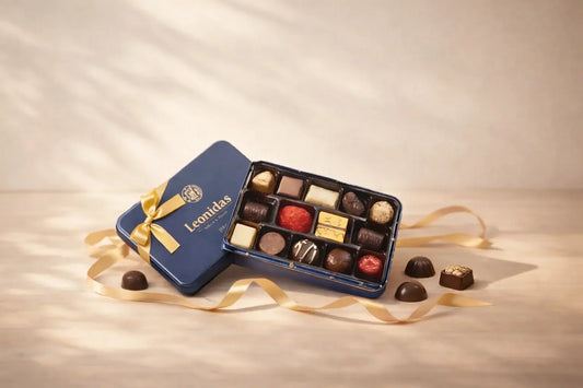 შოკოლადის ნაკრები "მეტალი კლასიკა M"